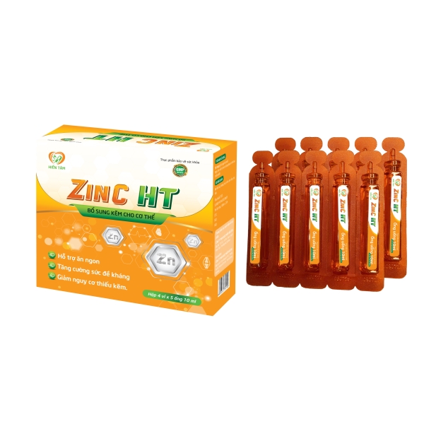 Bổ sung kẽm cho cơ thể ZINC HT