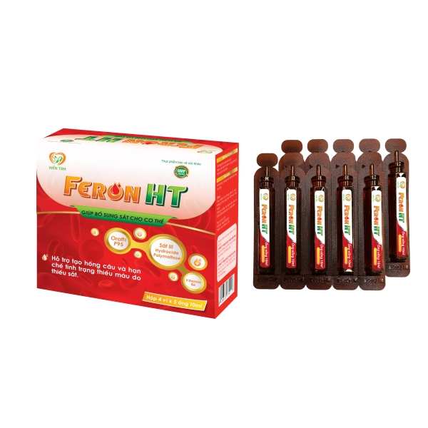 Giúp bổ sung sắt cho cơ thể FERON HT